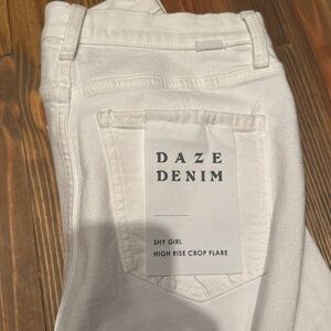 NWT Daze White Jeans